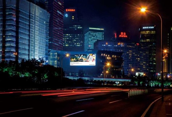 上海是浦东世纪大道金茂大厦LED屏-尊龙凯时官网